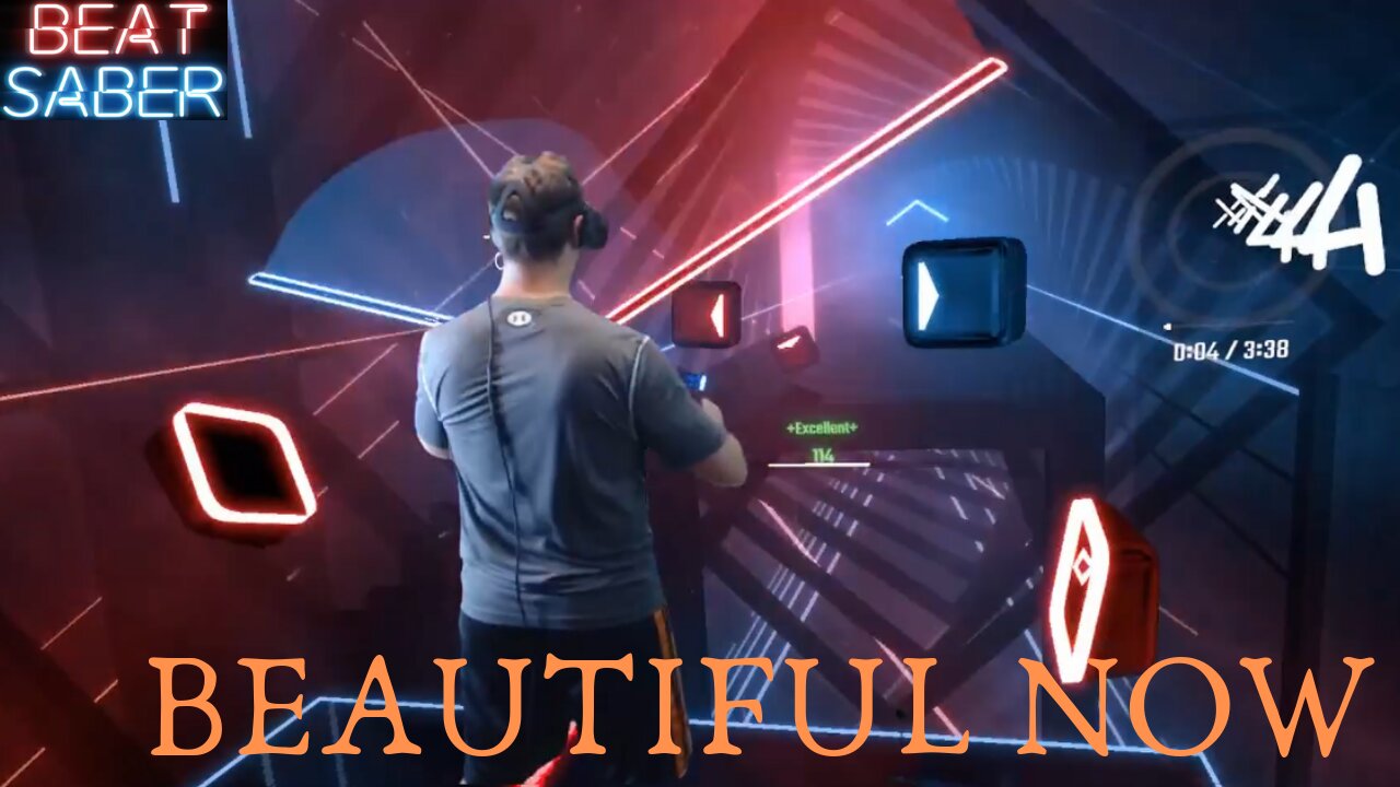 Beat Saber || Beautiful Now - Zedd || Expert Mixed Reality