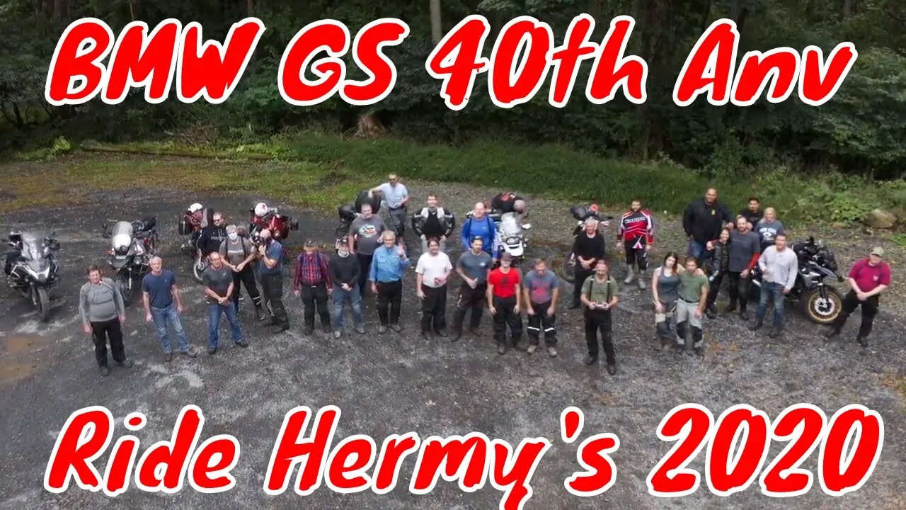 BMW GS 40th Anniversary Ride Hermys 2020