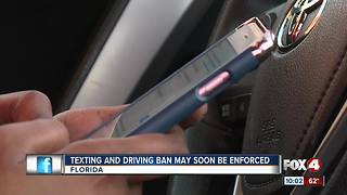 Texting and Driving Ban May Soon Be Enforced by Florida Lawmakers