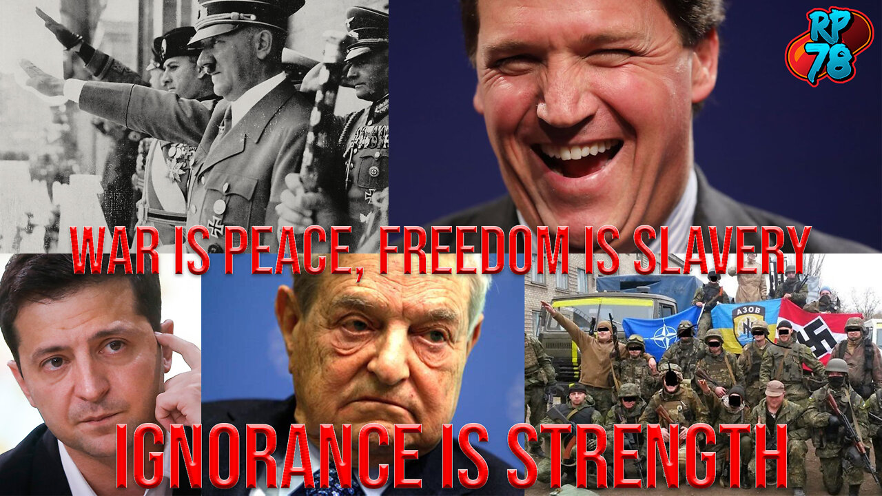 Propaganda Kicks Into Overdrive - Tucker Attacked, Gates Fear Mongering & Hitler Jewish?