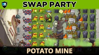 PvZ 2 - Swap Party - May 24, 2022 - Swap Puff-shroom For Potato Mine