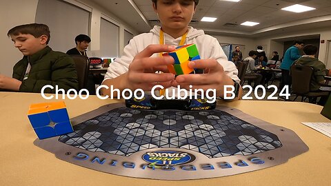 Comp solves from Choo Choo Cubing B