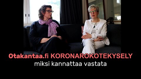 otakantaa.fi KORONAROKOTEKYSELY - miksi kannattaa vastata