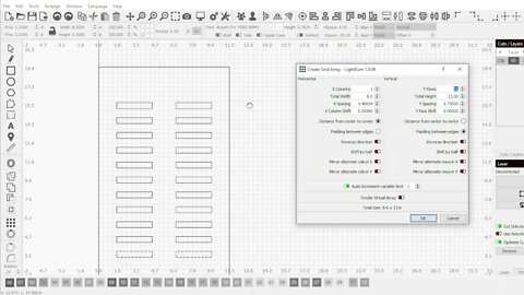 Designing a Display Stand for Cards / Jewelry using LightBurn