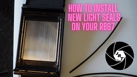 How to install light seals on a RB67