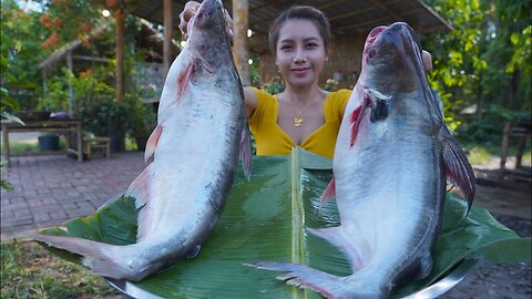 Fish soup cook recipe and eat - Amazing cooking