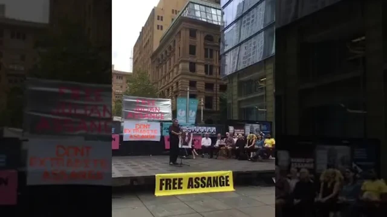 Bring Him Home - Father Dave speaks in support of Julian Assange. February 24, 2020