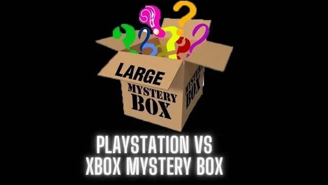 Unboxing PlayStation vs xbox mystery box Lootie.com