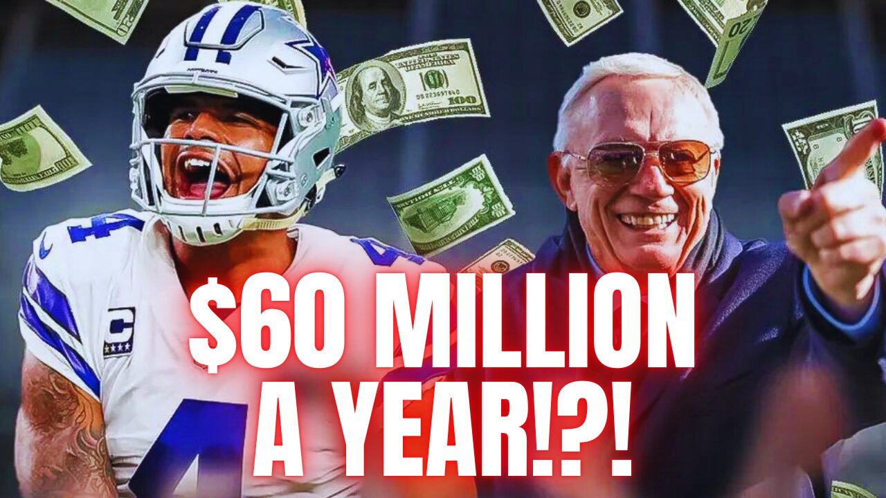 Dak Prescott Becomes The Highest Paid Player In NFL HISTORY | Cowboys Give Him $60 MILLION A Year!