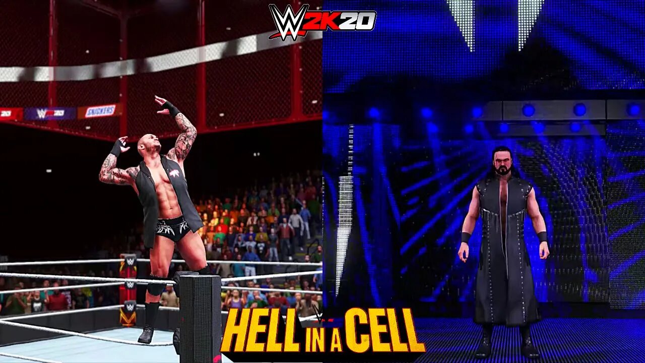 WWE 2K20: Randy Orton Vs Drew McIntyre - Hell in a Cell Match - PC Gameplay | Full HD @ 1080p