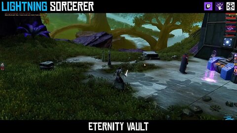 SWTOR Eternity Vault Playthrough on Veteran Difficulty with Level 80 Lighting Sorcerer