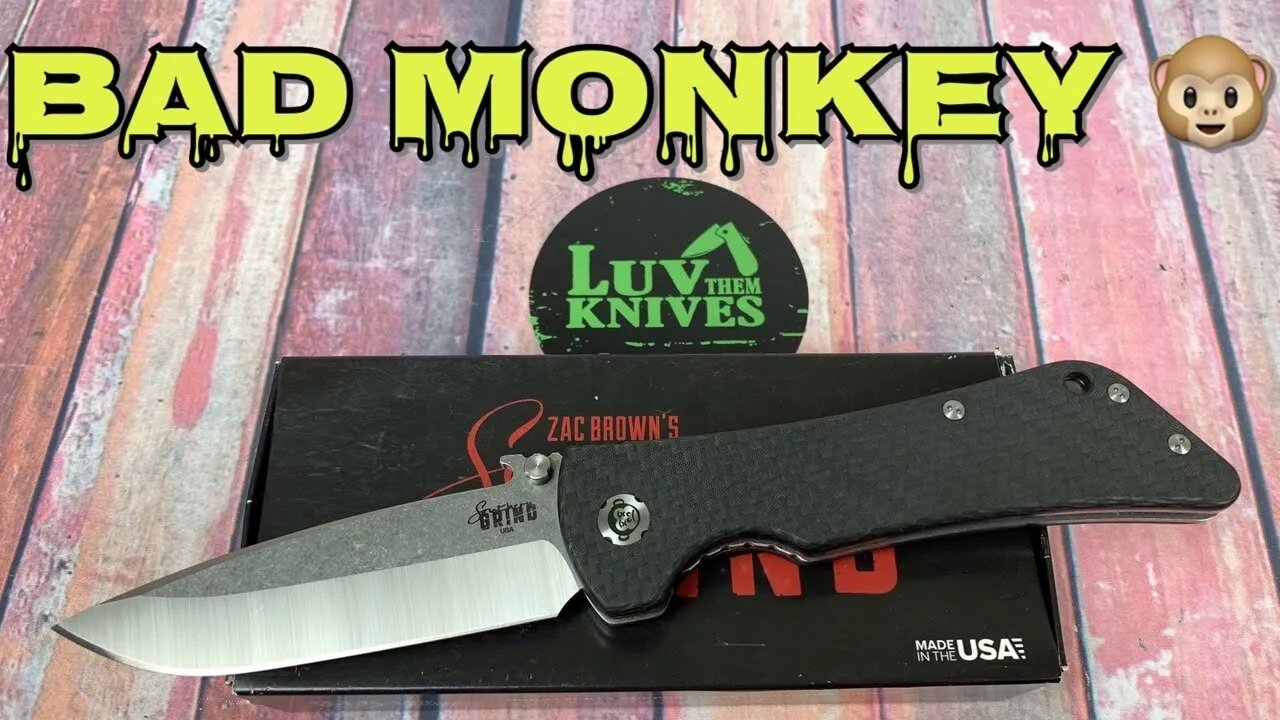 Southern Grind Bad Monkey w/Emerson wave opening It’s a great EDC all around user !