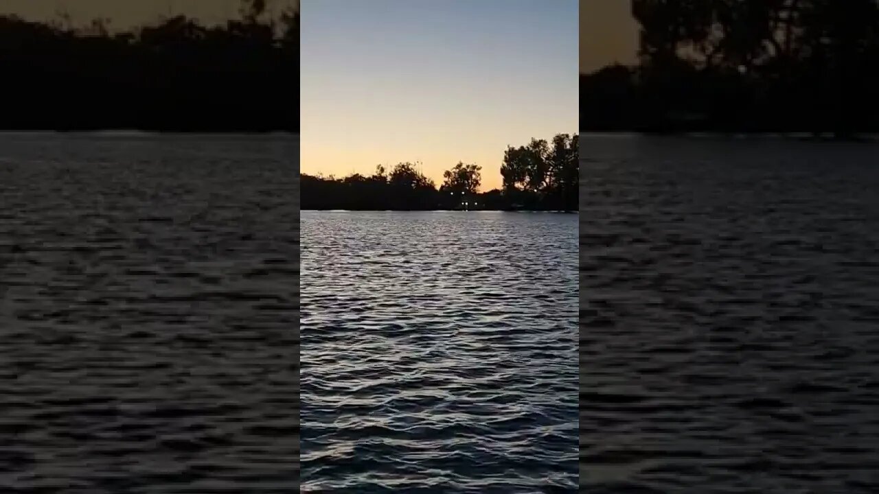 Sunset at the lake