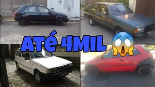 Ep.11 Carros até 4Mil a Venda Lasanha Raiz