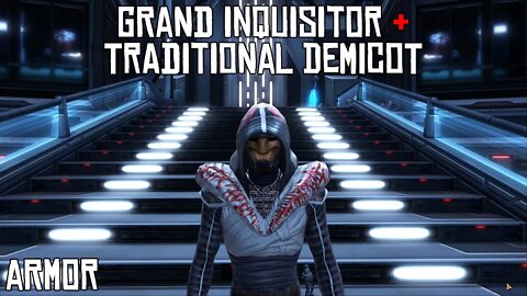 SWTOR Grand Inquisitor / Traditional Demicot Sorcerer Armor Set | 2019 | Max Details