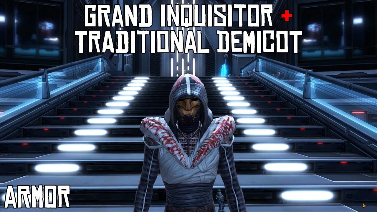 SWTOR Grand Inquisitor / Traditional Demicot Sorcerer Armor Set | 2019 | Max Details