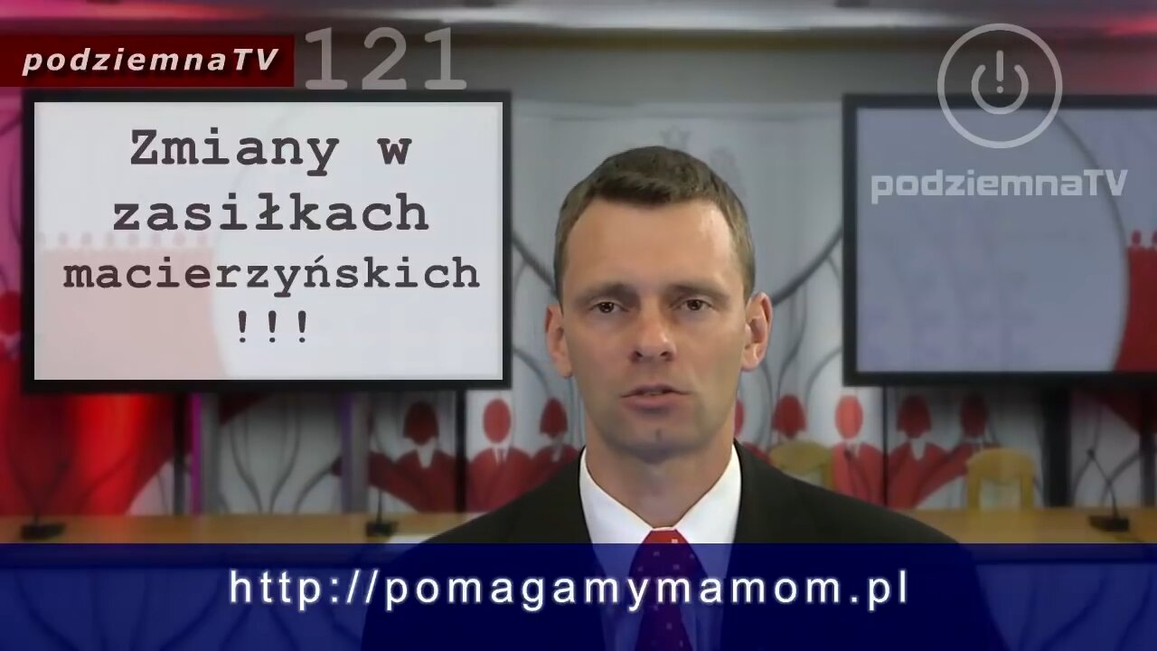 podziemna TV - Zmiany w zasiłkach macierzyńskich - pilne dla kobiet w ciąży #121 (15.07.2015)