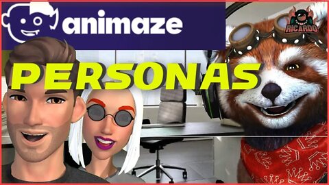 How to Use Personas with ANIMAZE by Facerig