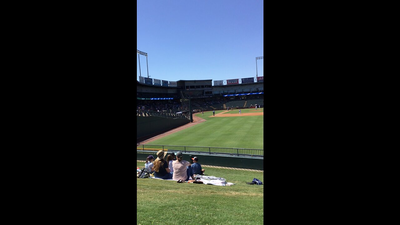 First baseball game