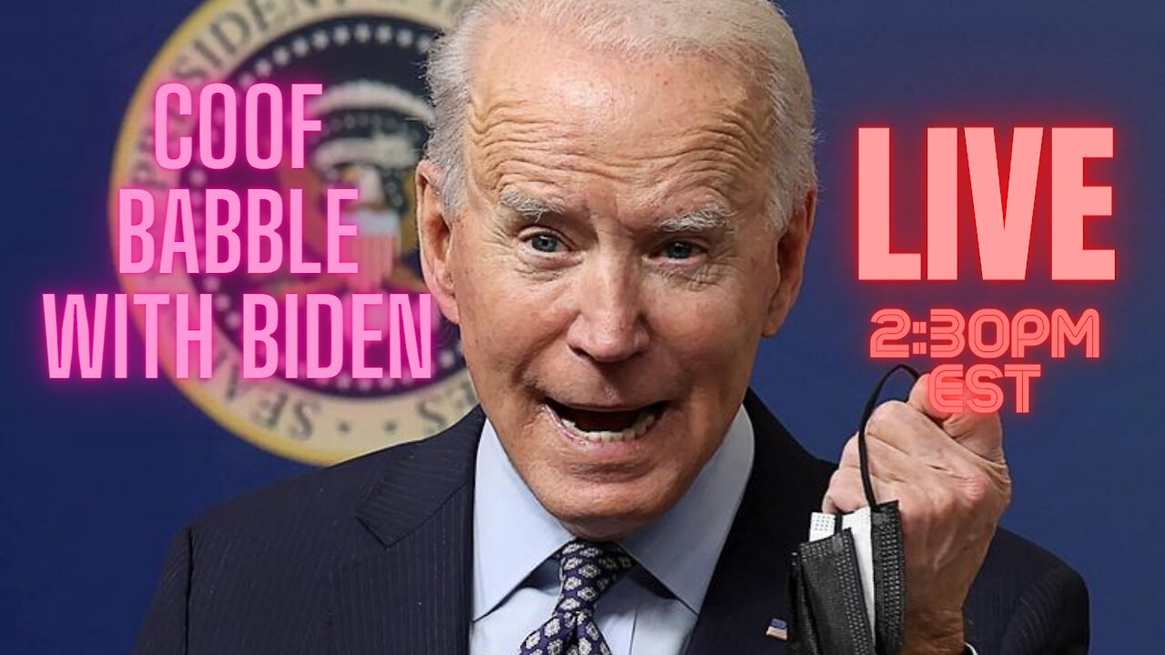 🔴 WATCH LIVE | Patriot News Outlet | Coof Babble with Biden | 2:30PM EST