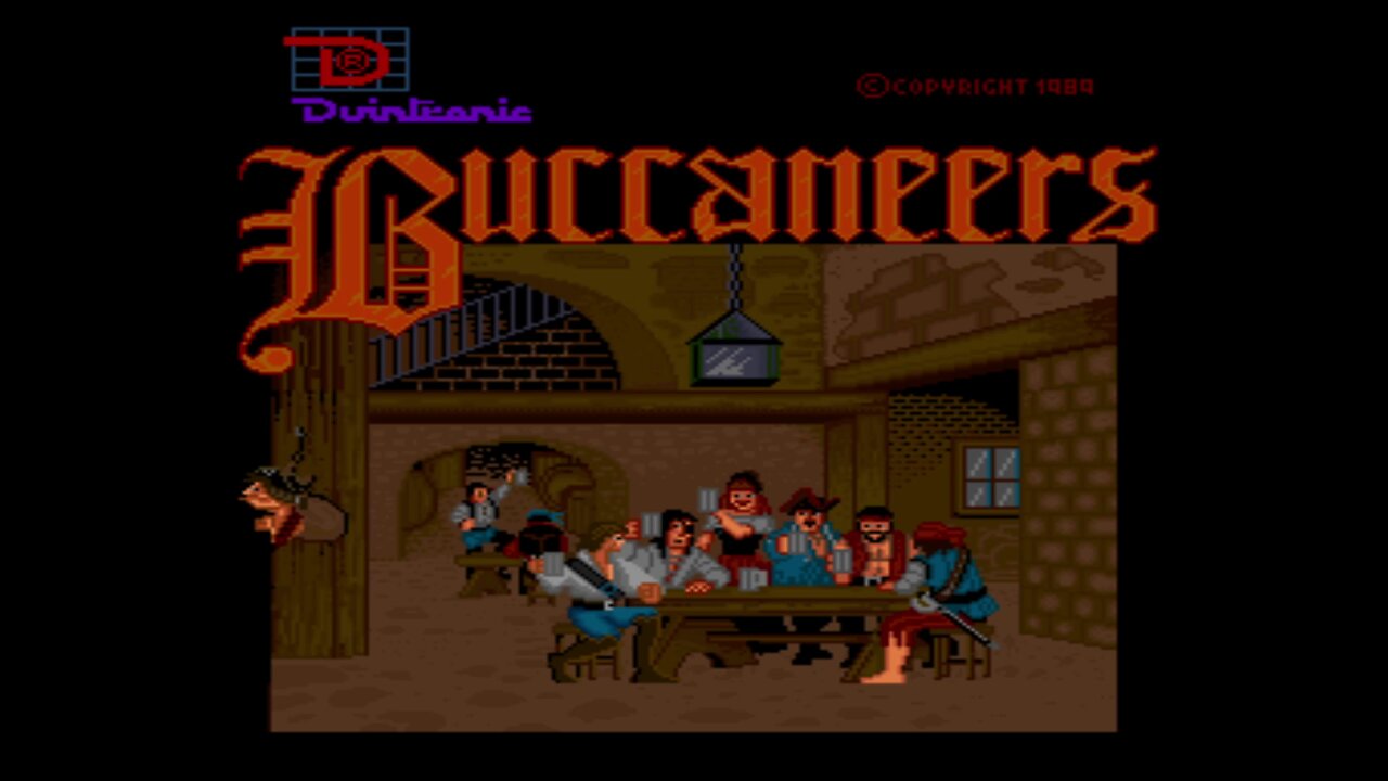 Buccaneers Arcade Game, Duintronic 1989, playthrough