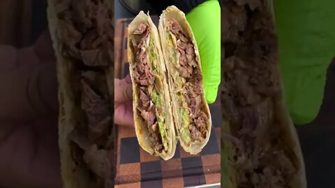 Carne asada crunch wrap