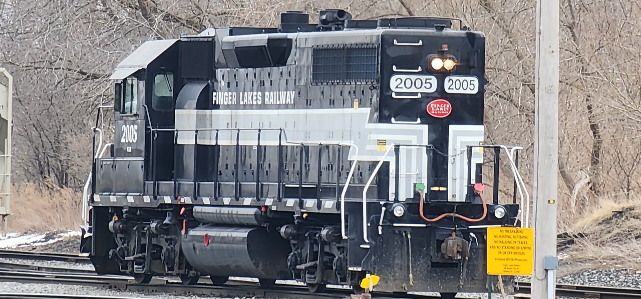 Finger Lakes Railway "Chase" From Solvay NY to Cayuga NY