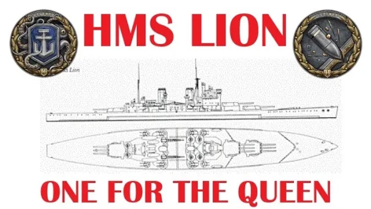 One for the Queen - HMS Lion (World of Warships Legends)