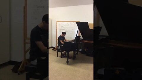 Danilo Cuellar plays Rondo in D Major by Mozart, Rockland Conservatory of Music