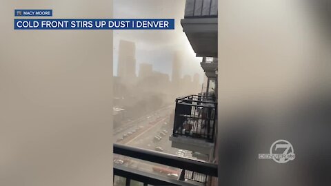 Look at that dust! Cold front roars through Denver