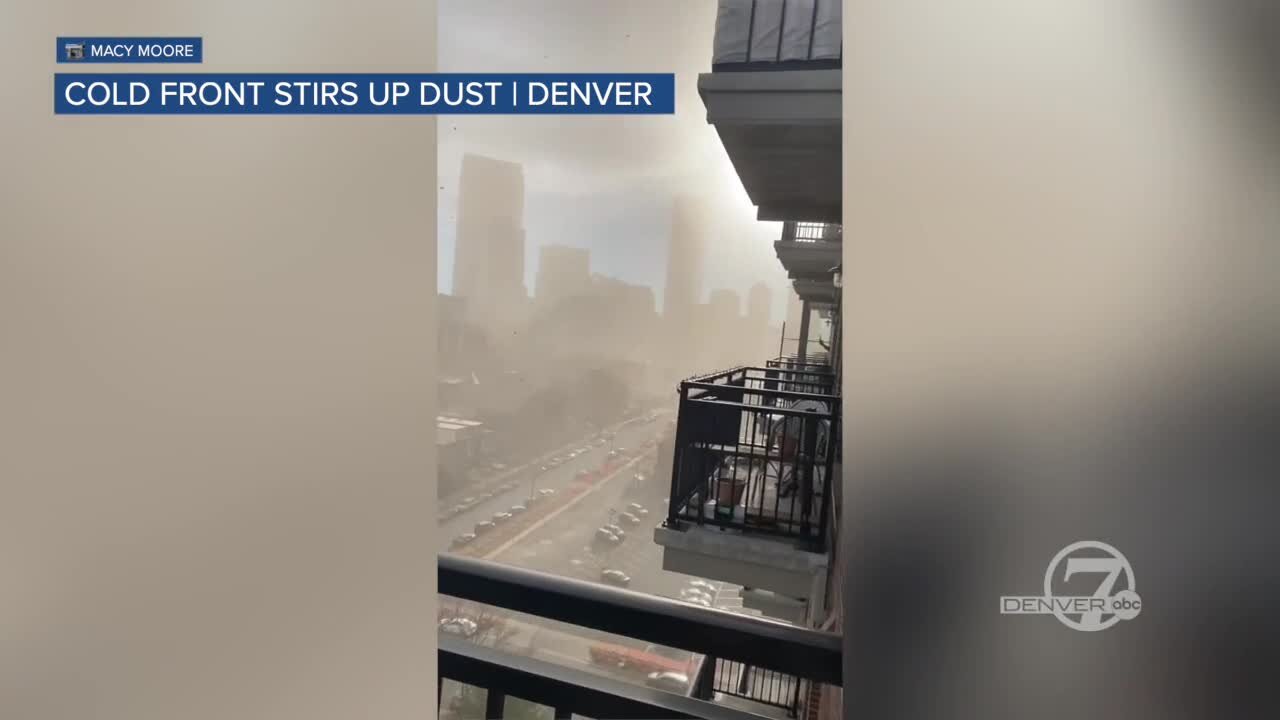 Look at that dust! Cold front roars through Denver