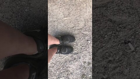 Feet on the ground