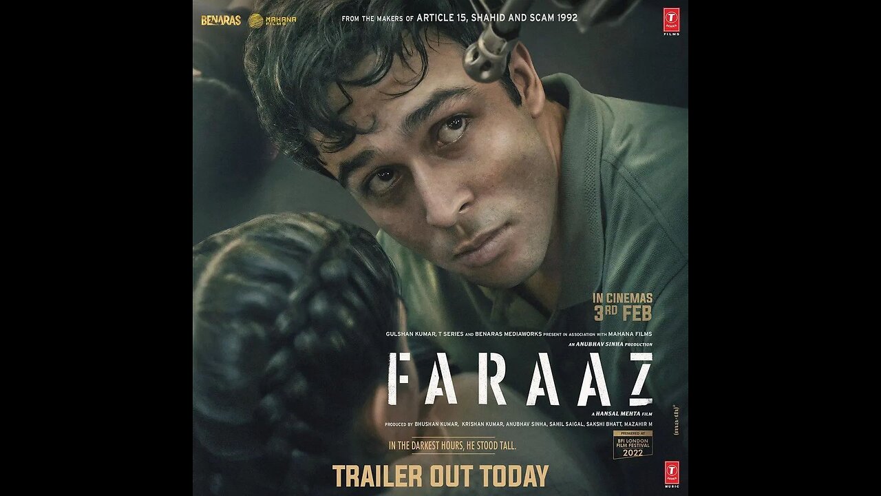 New Movie 2023-Tittle- Faraaz-Genres-Action, HD TRAILER