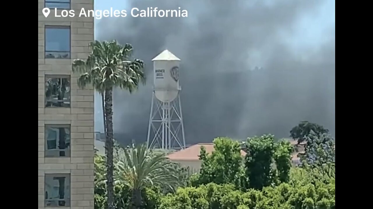 Warner Bros is on fire 🔥 in Burbank, White hats in control