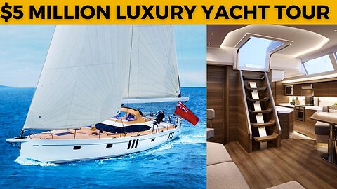 Oyster 595" A $5 million luxury yacht Tour 2023