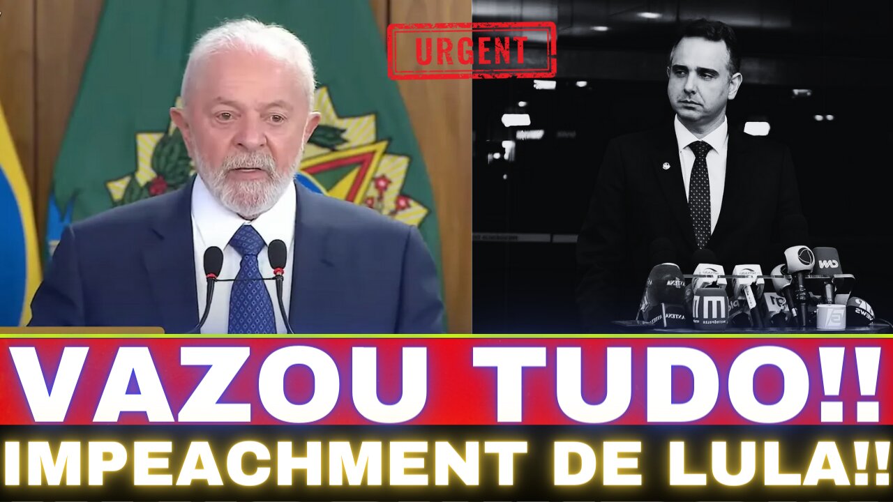 BOMBA!! VAZOU TUDO NO PLANALTO!! IMPEACHMENT IMEDIATAMENTE DE LULA!! A CASA CAIU....