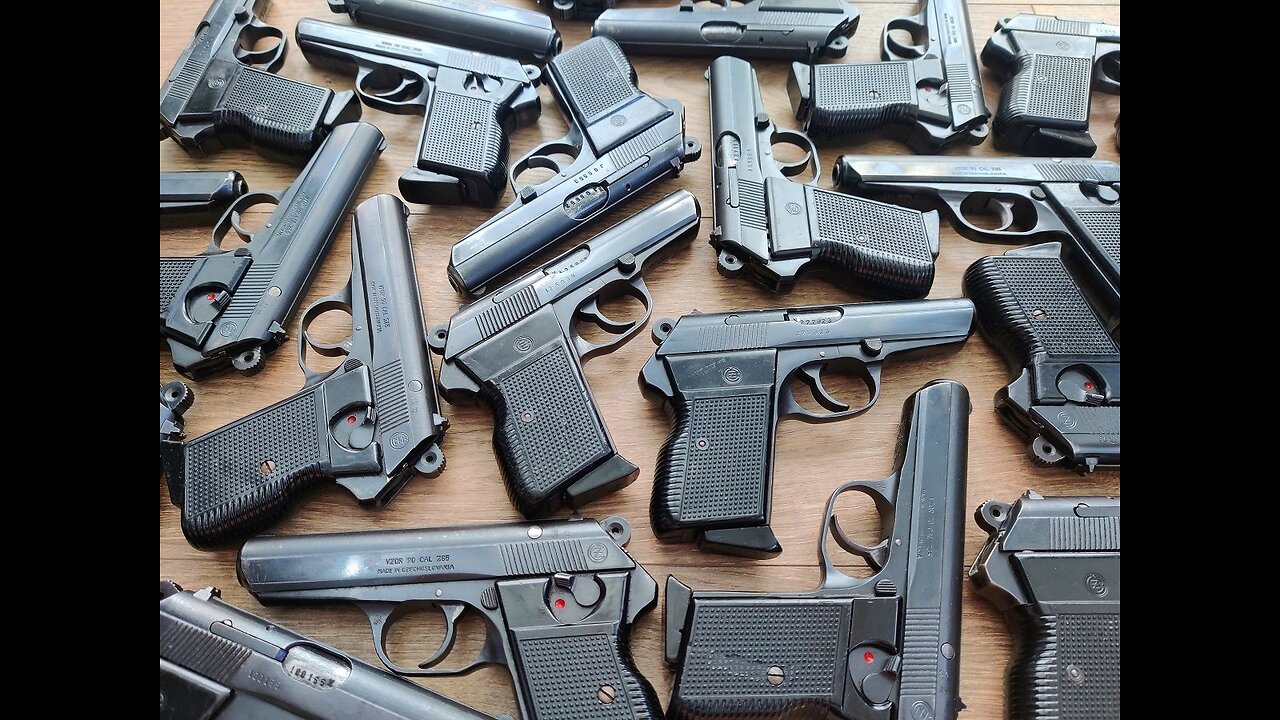 Cold War Czech CZ-70 Pistols