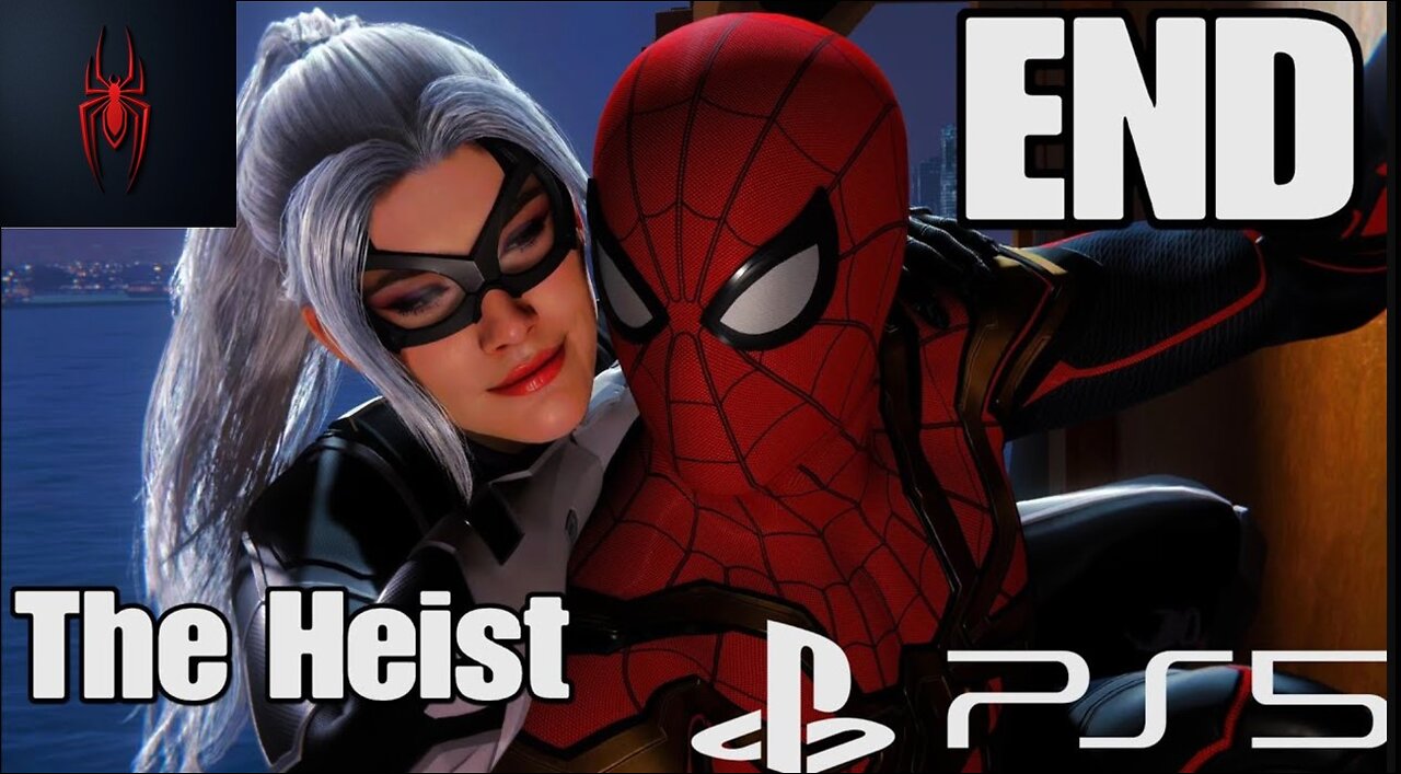 (PS5) Marvel's Spider-Man Remastered The Heist DLC ULTIMATE NG+ Hybrid Suit - END