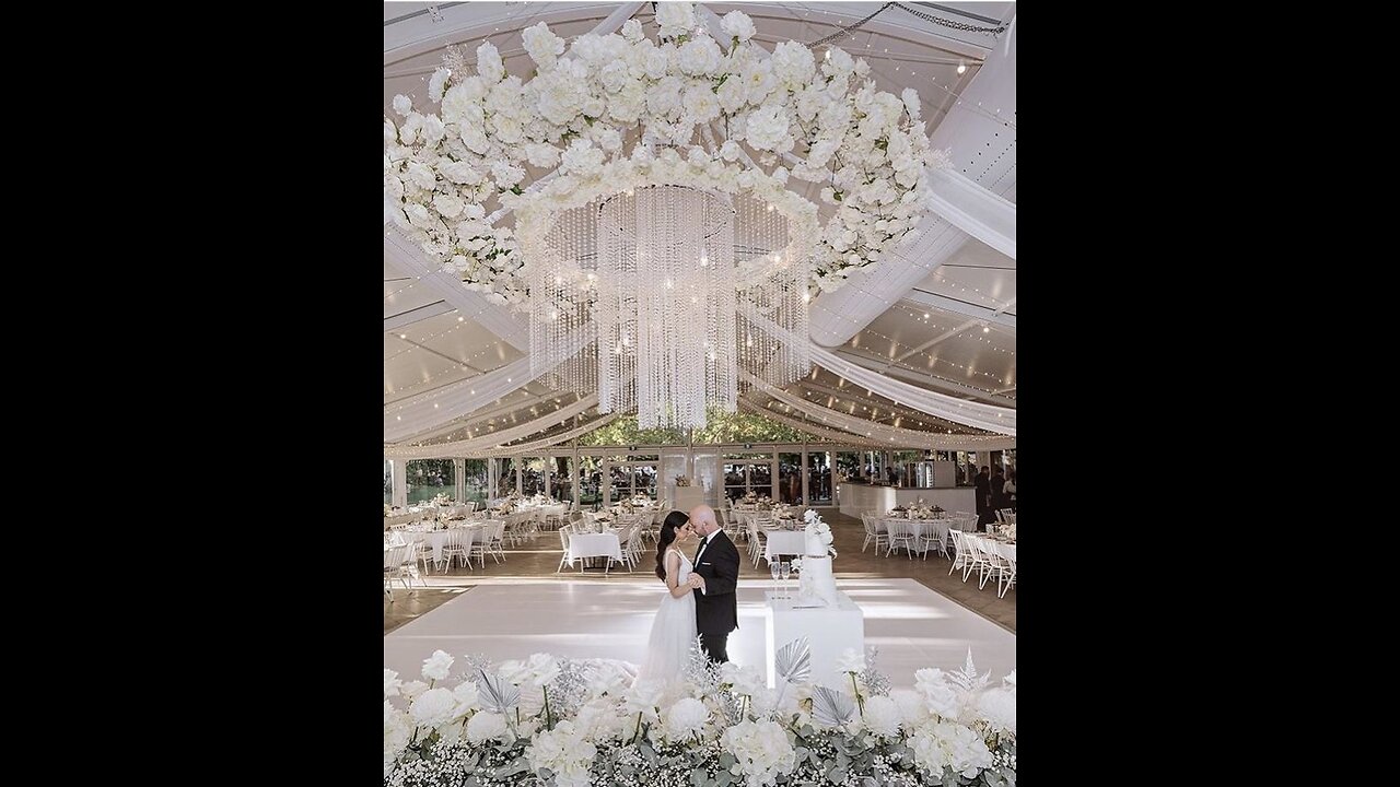 1 Million Dollars Luxury White Wedding Decor 🔥🔥