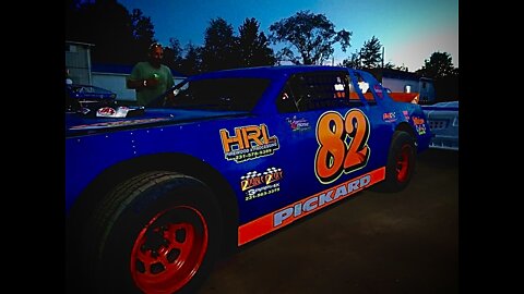 First ever race in street stock