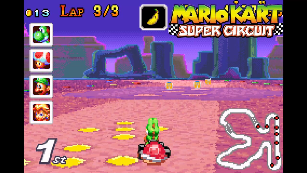 Mariokart Super Circuit Lightning Cup 100CC "Yoshi Kart"