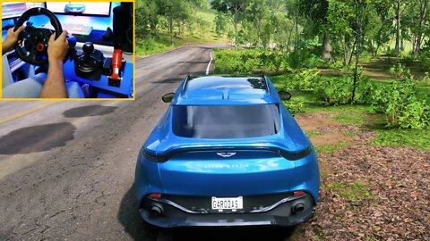 FORZA HORIZON 5 - ASTON MARTIN DBX 2021 - Steering Wheel G29 Gameplay