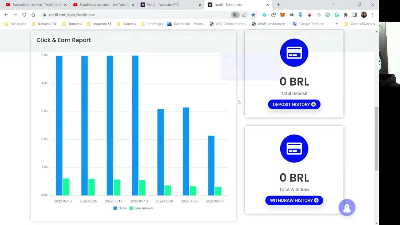 GANHE DINHEIRO CLICANDO NO SITE NETTLI