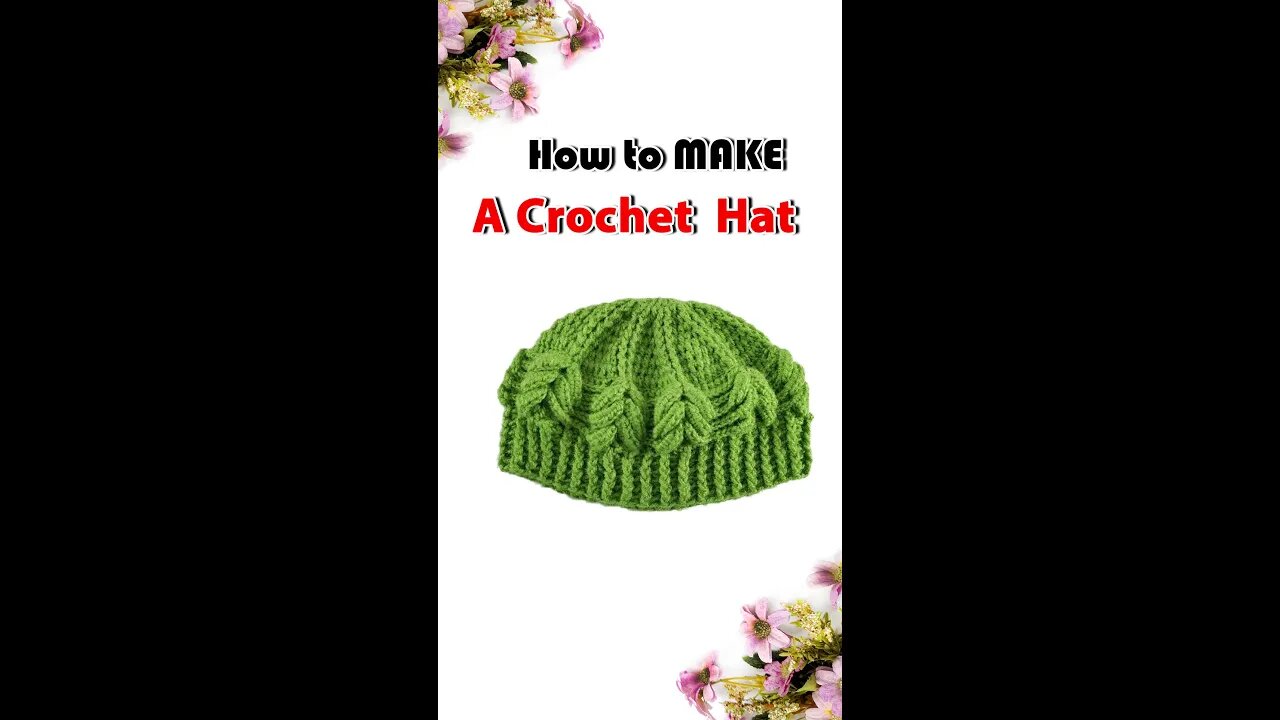 How To Make A Crochet Hat #shorts