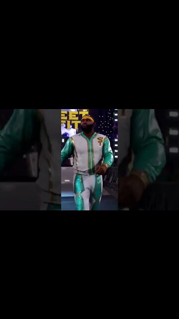 WWE 2k22 Angelo Dawkins Entrance #shorts