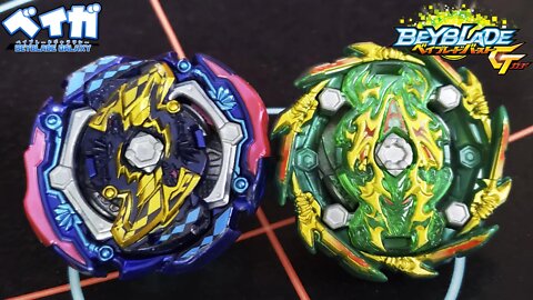 JUDGEMENT JOKER .00T.Tr ZAN vs BUSHIN ASHURA .Hr.Kp TEN (especial GT) - Beyblade Burst ベイブレードバースト