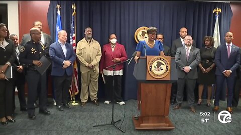 U.S. Attorney, law enforcement, City of Detroit announce One Detroit crime prevention partnership