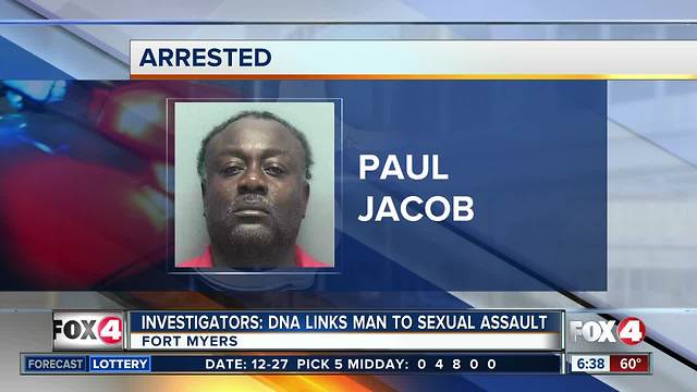 DNA leads to arrest in decades old Fort Myers sexual assault