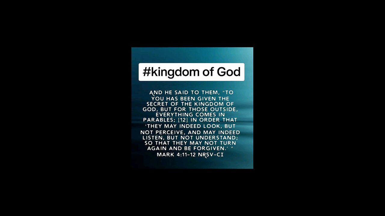 secret on kingdom of God #parables #bibleverseoftheday♥️💚💙💜🧡💛 #biblebuild #bibleverse #biblia