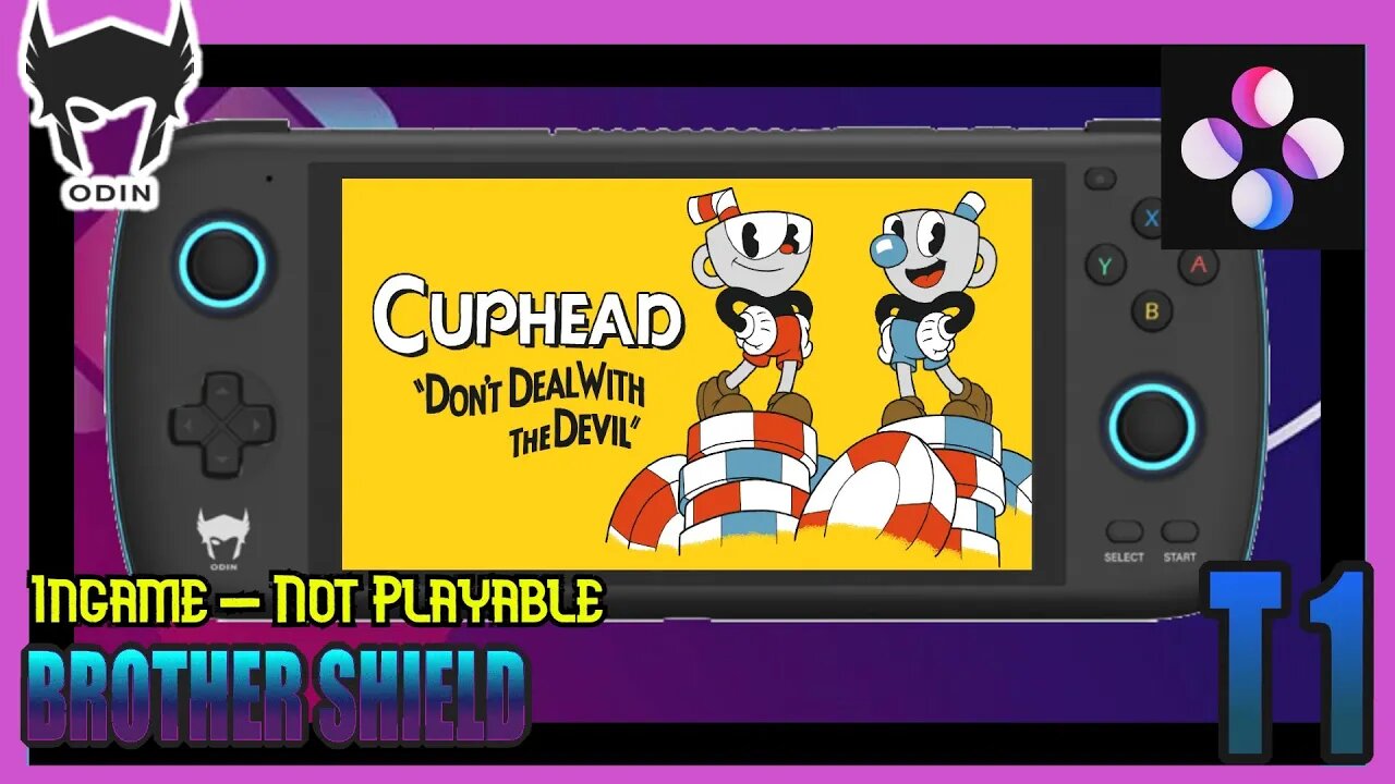 Skyline Emulator: Cuphead | Aya Odin Pro | SD 845 | Test 1